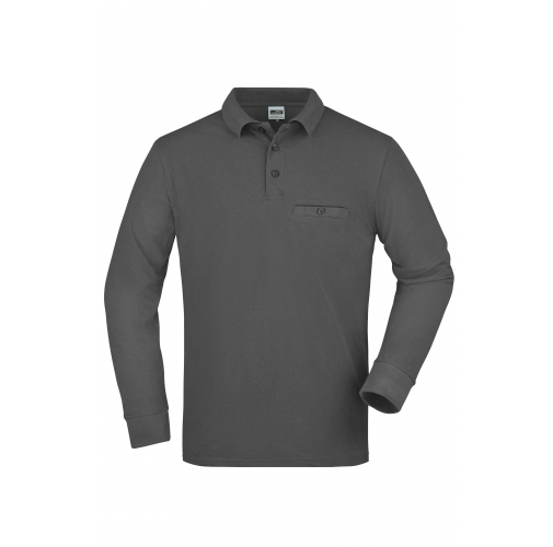 Men\'s Workwear Polo Pocket Longsleeve