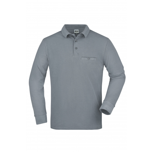 Men\'s Workwear Polo Pocket Longsleeve