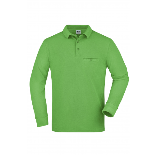 Men\'s Workwear Polo Pocket Longsleeve