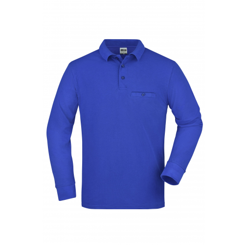 Men\'s Workwear Polo Pocket Longsleeve