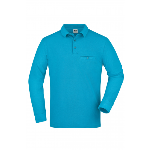Men\'s Workwear Polo Pocket Longsleeve