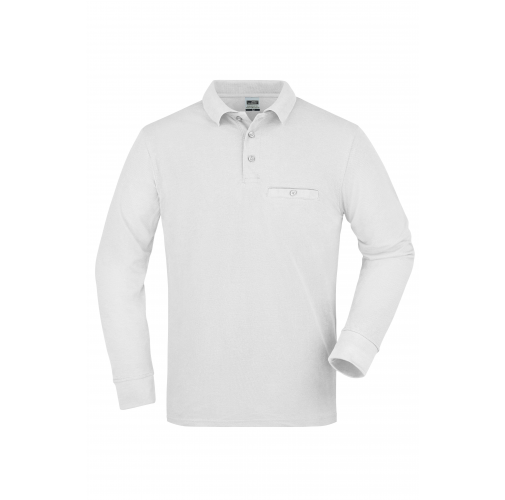 Men\'s Workwear Polo Pocket Longsleeve