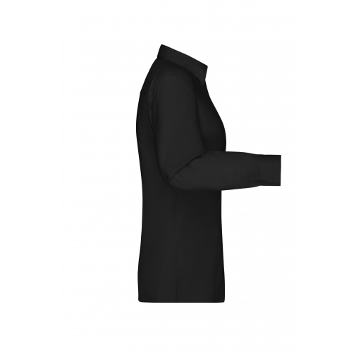 Ladies\' Shirt Long-Sleeved Micro-Twill