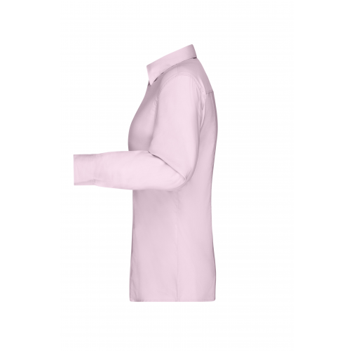 Ladies\' Shirt Long-Sleeved Micro-Twill