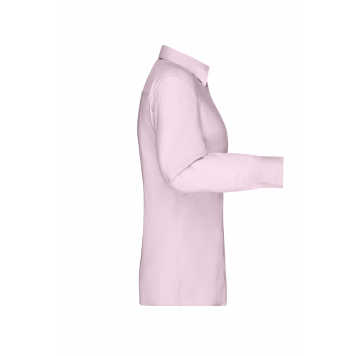Ladies\' Shirt Long-Sleeved Micro-Twill