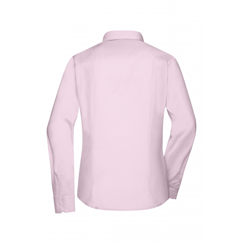 Ladies\' Shirt Long-Sleeved Micro-Twill