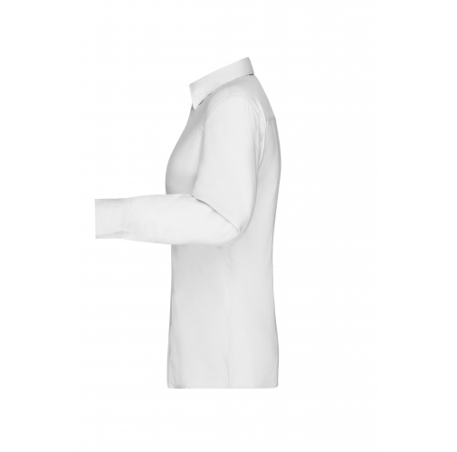 Ladies\' Shirt Long-Sleeved Micro-Twill