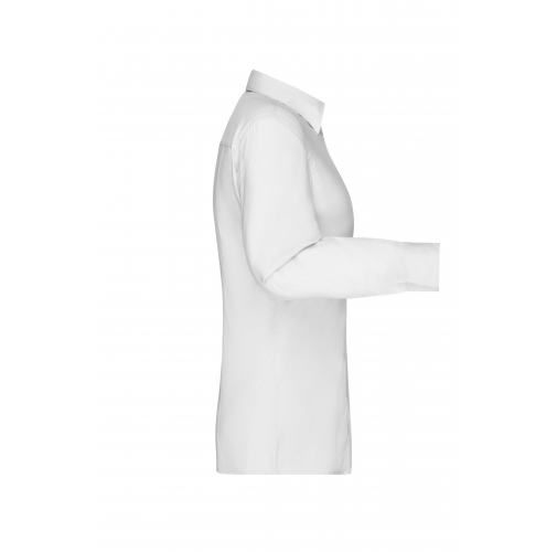Ladies\' Shirt Long-Sleeved Micro-Twill