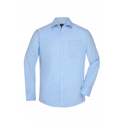 Men\'s Shirt Long-Sleeved Micro-Twill