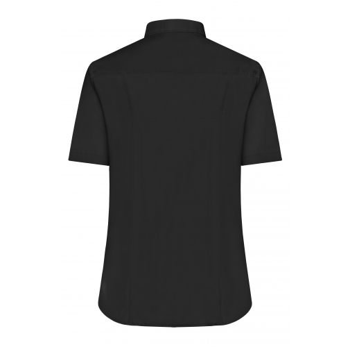 Ladies\' Shirt Short-Sleeved Micro-Twill
