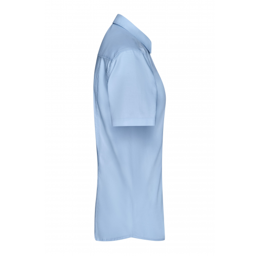 Ladies\' Shirt Short-Sleeved Micro-Twill