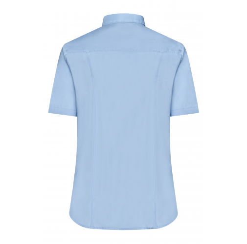 Ladies\' Shirt Short-Sleeved Micro-Twill