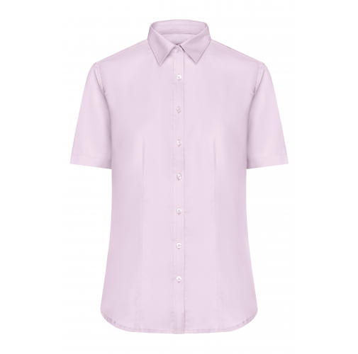 Ladies\' Shirt Short-Sleeved Micro-Twill