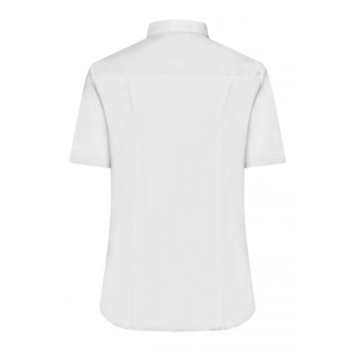 Ladies\' Shirt Short-Sleeved Micro-Twill