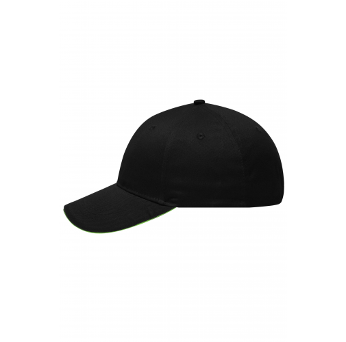 6 Panel Brushed Sandwich Cap