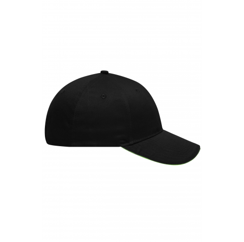6 Panel Brushed Sandwich Cap