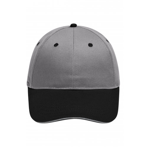 6 Panel Brushed Sandwich Cap