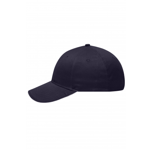 6 Panel Brushed Sandwich Cap