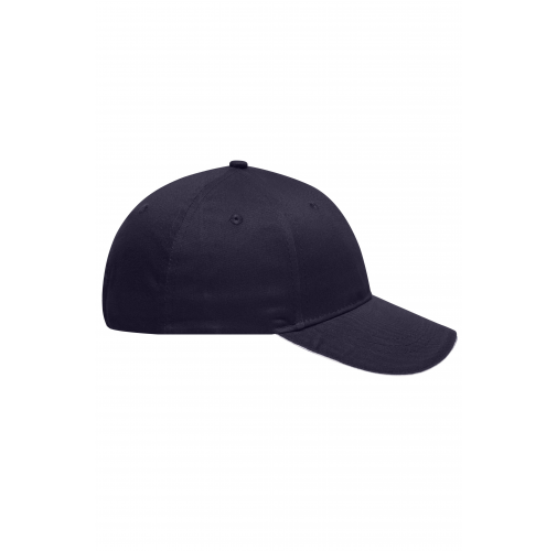 6 Panel Brushed Sandwich Cap