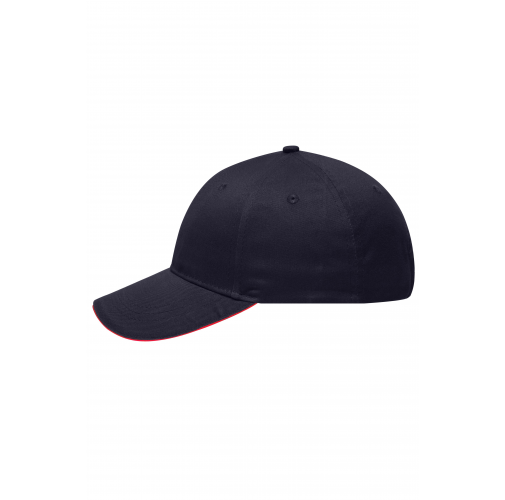 6 Panel Brushed Sandwich Cap