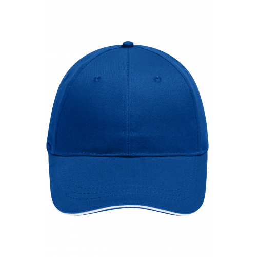 6 Panel Brushed Sandwich Cap