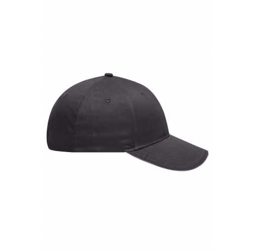 6 Panel Brushed Sandwich Cap