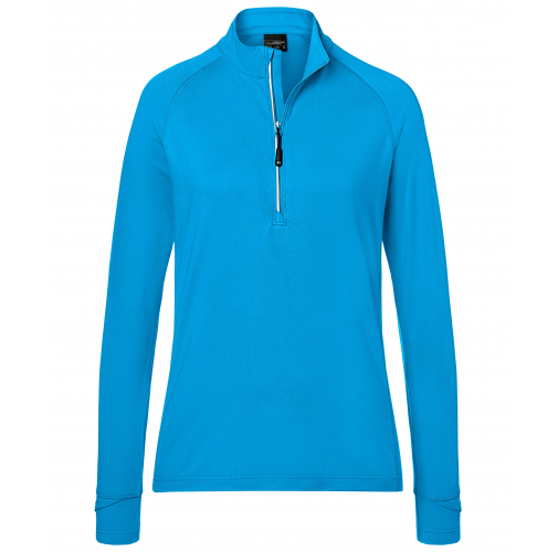 Ladies\' Sports Shirt Halfzip