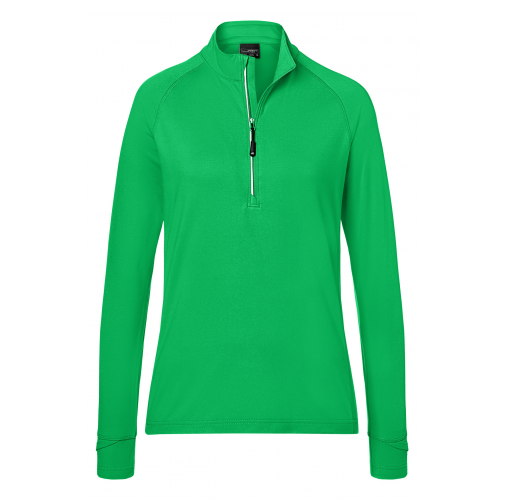 Ladies\' Sports Shirt Halfzip