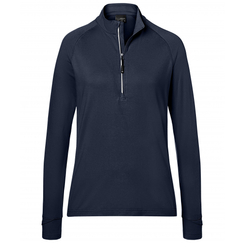 Ladies\' Sports Shirt Halfzip