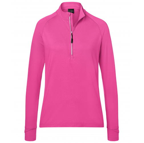 Ladies\' Sports Shirt Halfzip