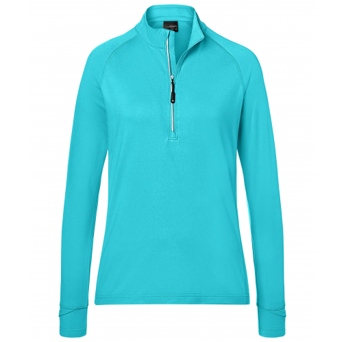Ladies\' Sports Shirt Halfzip