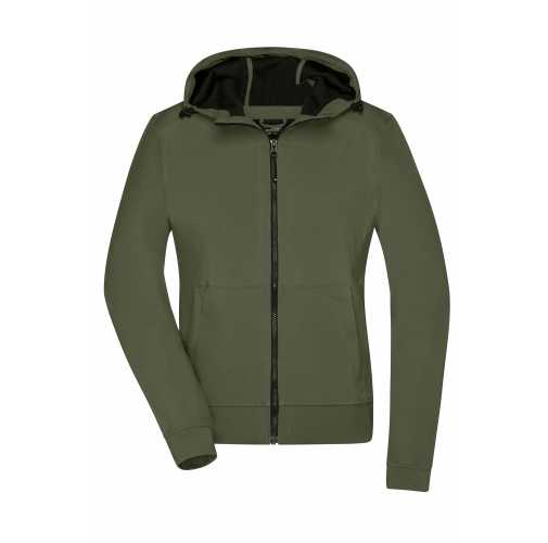 Ladies\' Hooded Softshell Jacket