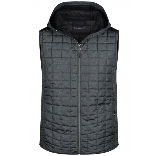 MEN'S KNITTED HYBRID VEST