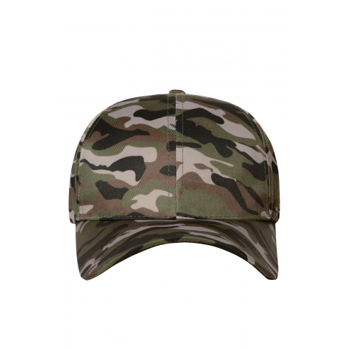 6 Panel Camouflage Cap
