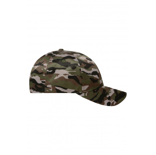6 Panel Camouflage Cap
