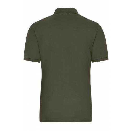 Men\'s BIO Stretch-Polo Work - SOLID - OCS Blended