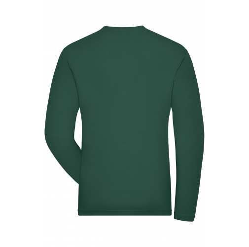 Men\'s BIO Stretch-Longsleeve Work - SOLID - OCS Blended