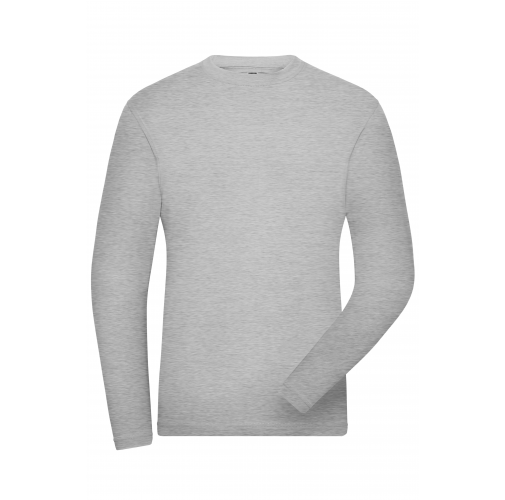 Men\'s BIO Stretch-Longsleeve Work - SOLID - OCS Blended