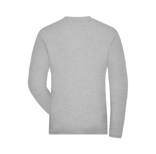 Men\'s BIO Stretch-Longsleeve Work - SOLID - OCS Blended