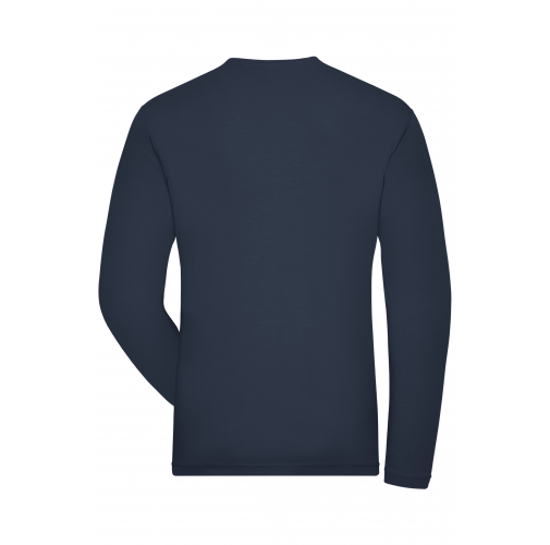 Men\'s BIO Stretch-Longsleeve Work - SOLID - OCS Blended