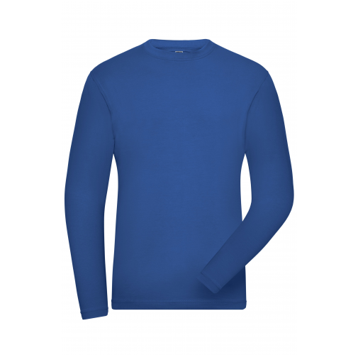 Men\'s BIO Stretch-Longsleeve Work - SOLID - OCS Blended