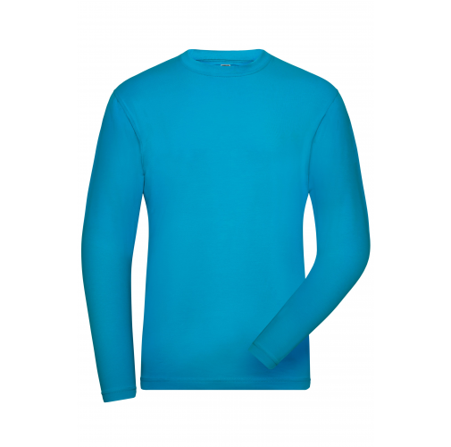 Men\'s BIO Stretch-Longsleeve Work - SOLID - OCS Blended