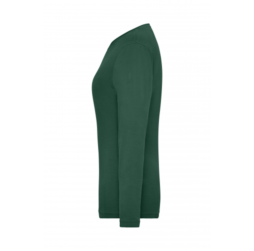 Ladies\' BIO Stretch-Longsleeve Work - SOLID - OCS Blended