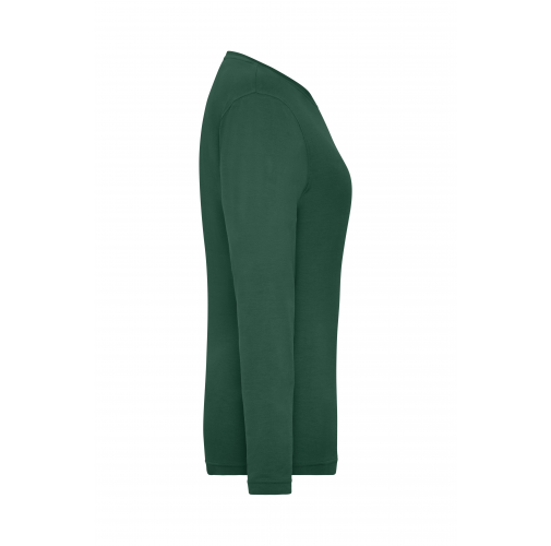 Ladies\' BIO Stretch-Longsleeve Work - SOLID - OCS Blended