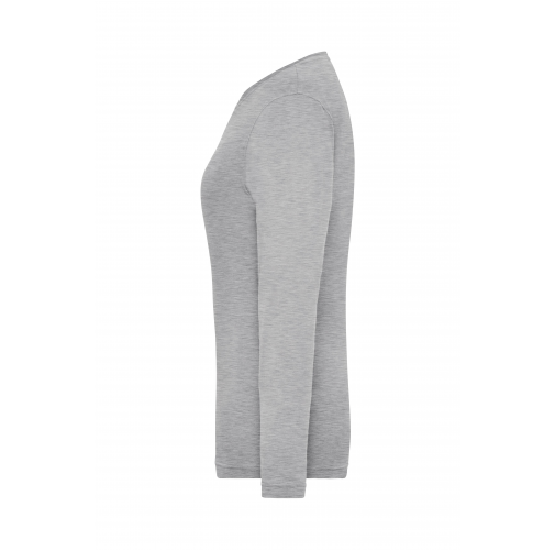 Ladies\' BIO Stretch-Longsleeve Work - SOLID - OCS Blended