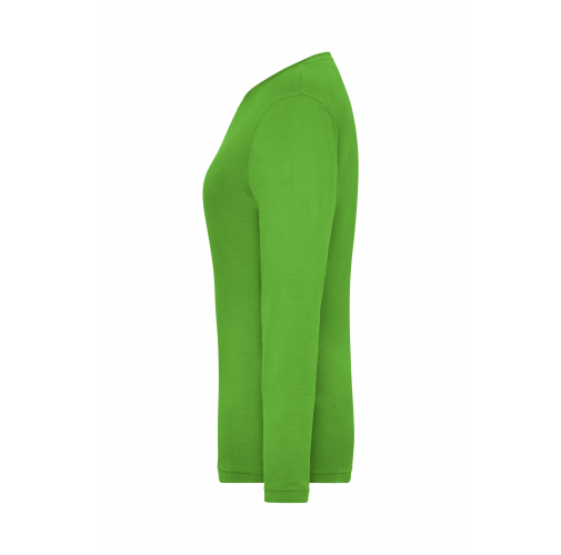 Ladies\' BIO Stretch-Longsleeve Work - SOLID - OCS Blended