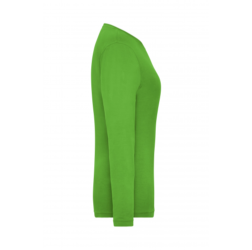 Ladies\' BIO Stretch-Longsleeve Work - SOLID - OCS Blended