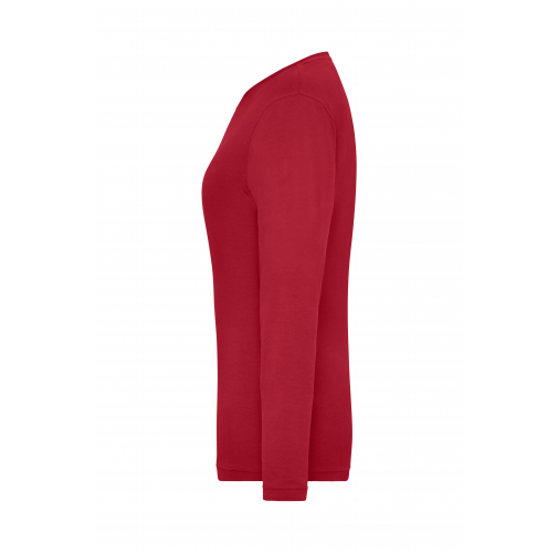 Ladies\' BIO Stretch-Longsleeve Work - SOLID - OCS Blended