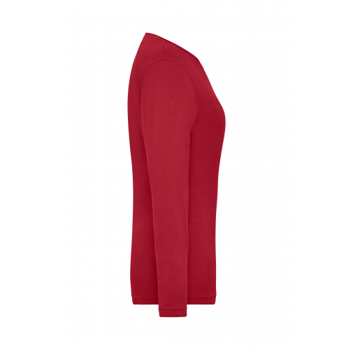 Ladies\' BIO Stretch-Longsleeve Work - SOLID - OCS Blended