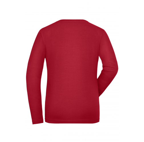 Ladies\' BIO Stretch-Longsleeve Work - SOLID - OCS Blended